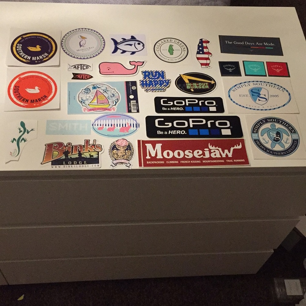 Preppy outdoorsy stickers for sale